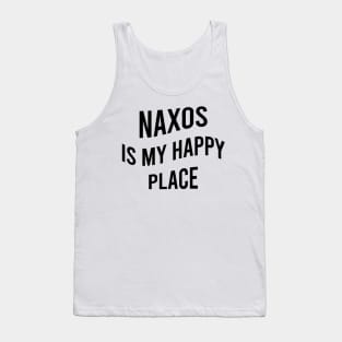 Naxos is my happy place Tank Top